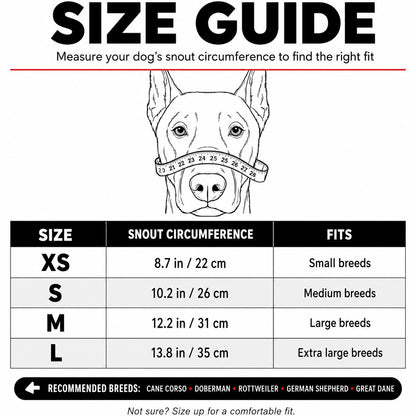 IronHound ™ Muzzle